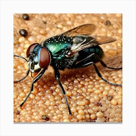 Flies 14 Canvas Print