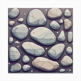 Set Of Stones Canvas Print