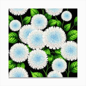 Chrysanthemums 17 Canvas Print