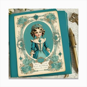 Victorian Girl Canvas Print