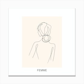 Femme Canvas Print