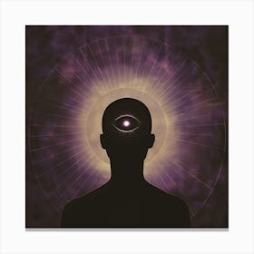 Third Eye Chakra (Ajna) Canvas Print