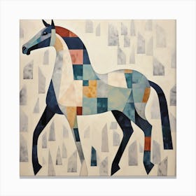 Abstract Equines Collection 36 Canvas Print