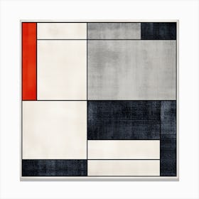 Ethereal Echo: Squares Canvas Print