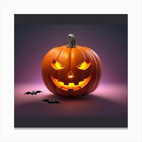 Halloween Pumpkin 1 Canvas Print