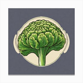 Brocolli 5 Canvas Print