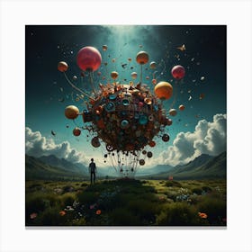 Sky Is Blue Canvas Print