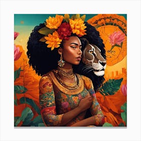 Afro-Futurism 1 Canvas Print