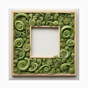 Spiral Frame Canvas Print