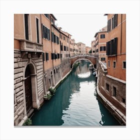 Canal Canvas Print