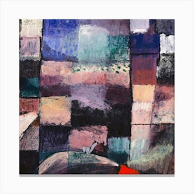 About A Motif From Hammamet (1914) Painting In High Resolution By Paul Klee Canvas Print