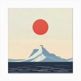 Arctic Sunrise Canvas Print