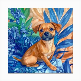 Dog Painting 1 Canvas Print