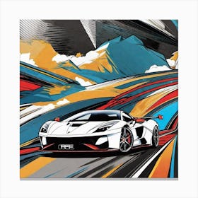 Lamborghini 76 Canvas Print