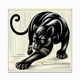 Wall art Panther 1 Canvas Print