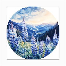 Lupines 4 Canvas Print