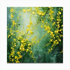 Yellow Flowers Canvas Print