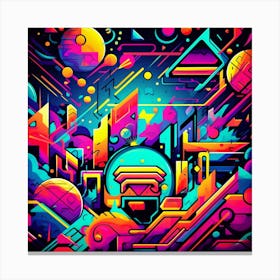 Psychedelic Art 1 Canvas Print