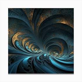 Fractal Patterns art print11 ... Canvas Print