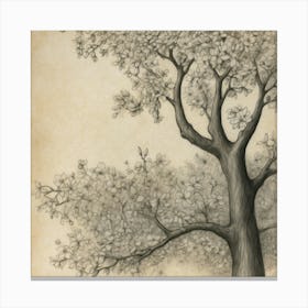 Tree In Bloom Canvas Print