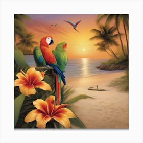 A Captivating Scene Inspired Diane Canvas Print