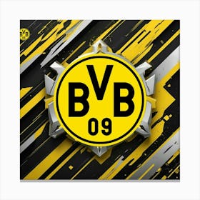 Borussia Dortmund Logo Wall Art 5 Canvas Print