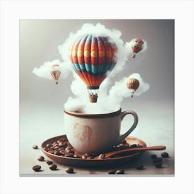 Hot Air Balloon Canvas Print