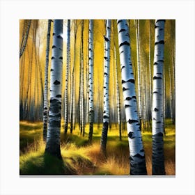 Birch Trees 23 Canvas Print