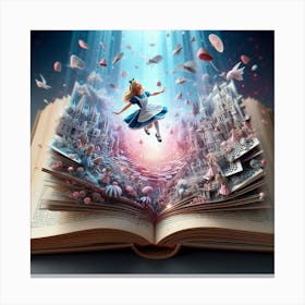 Alice In Wonderland 6 Canvas Print