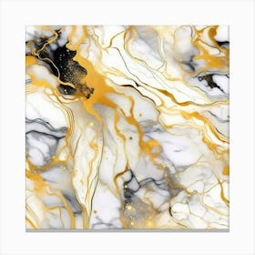 Gold Marble Background Canvas Print