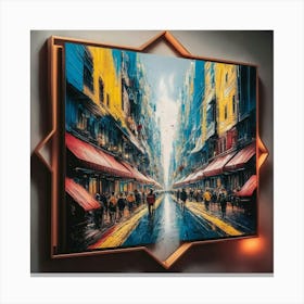 Street Scene Canvas Print