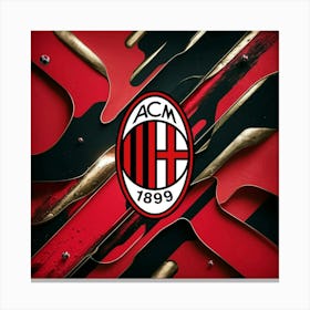 AC Milan 9 Canvas Print