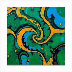 'Swirl' Canvas Print