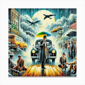 Rainy Day Canvas Print