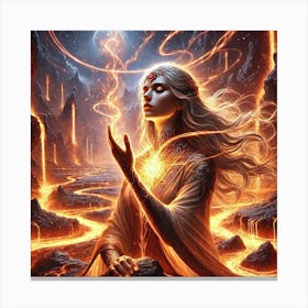 Nerys Geothermal Focus Canvas Print