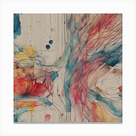 Abstract Painting Canvas Print