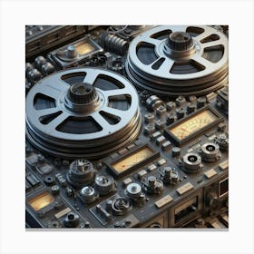 Audio Equipment Canvas Print