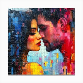 Loved Game Puzzle - Valentines 2024 Canvas Print