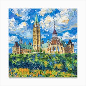 Ottawa Cityscape 3 Canvas Print