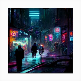 Cyberpunk Canvas Print