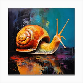 Snail Canvas Print