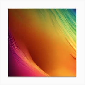 Amoled Rainbow Canvas Print
