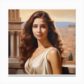 Legendary actress Himanee Bhatia 13 Canvas Print