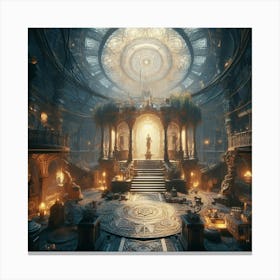 Hall Of Mirrors Canvas Print