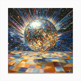 Disco Ball Art 40 Canvas Print