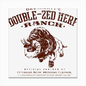 Davengatt S Double Zed Nerf Ranch Canvas Print