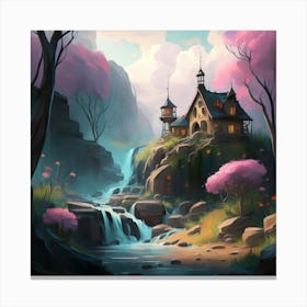 Fairytale House Canvas Print