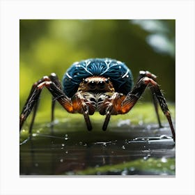 Leonardo Diffusion Xl A Majestic Arachnid Several Times Larger 1 (1) Upscayl 4x Realesrgan X4plus Anime Canvas Print