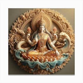 Hindu Goddess 1 Canvas Print