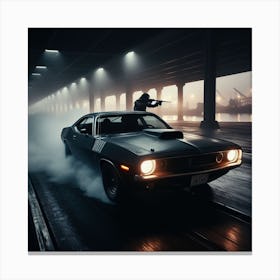 Fast And The Furious Canvas Print